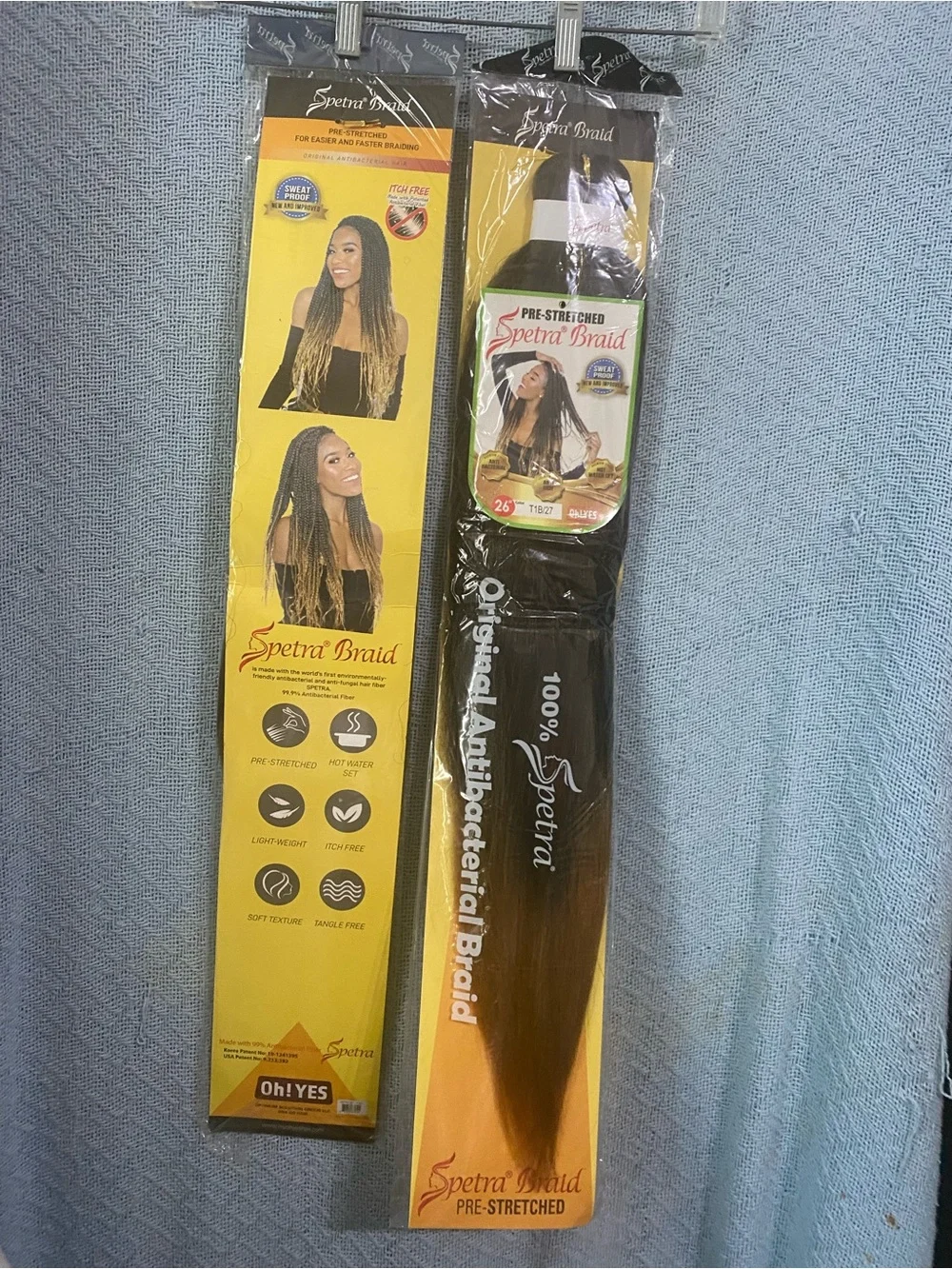 Pre-Stretched Braiding Hair - Black to Brown Ombre